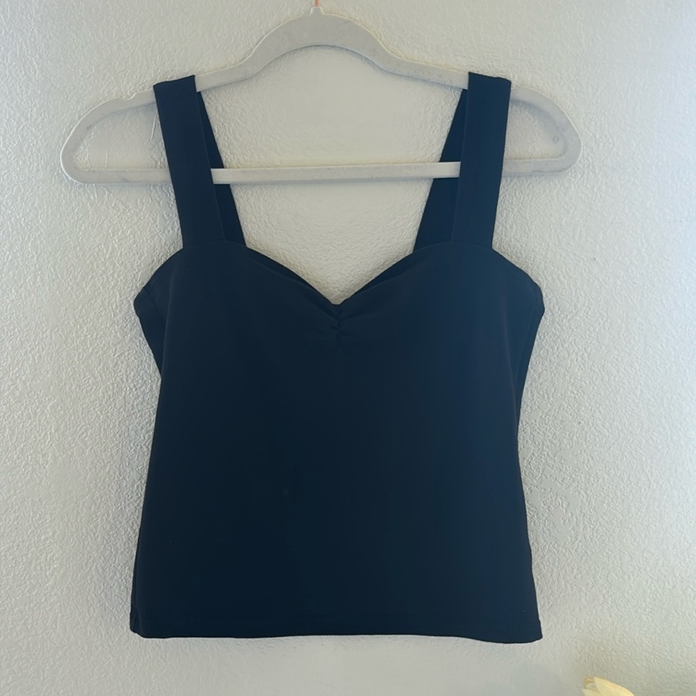 REFORMATION: Black Cinched Tank